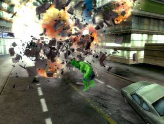 Not even sure what that was before Hulk got to it.
